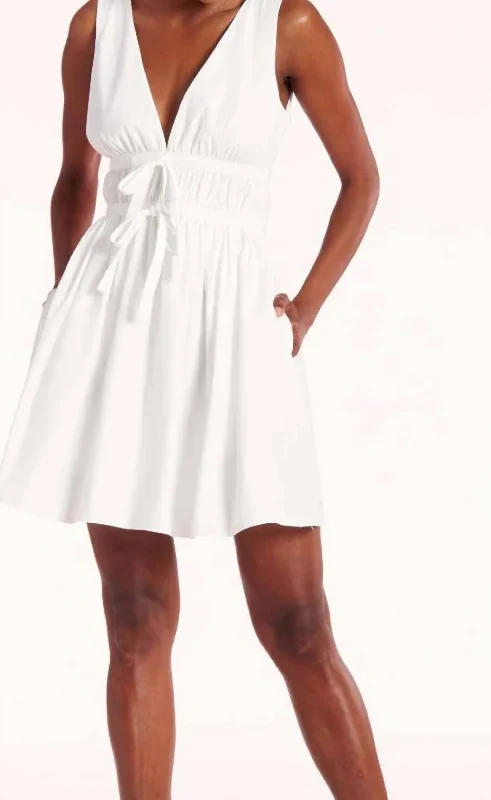 Buy More, Save More Morello Mini Dress in White