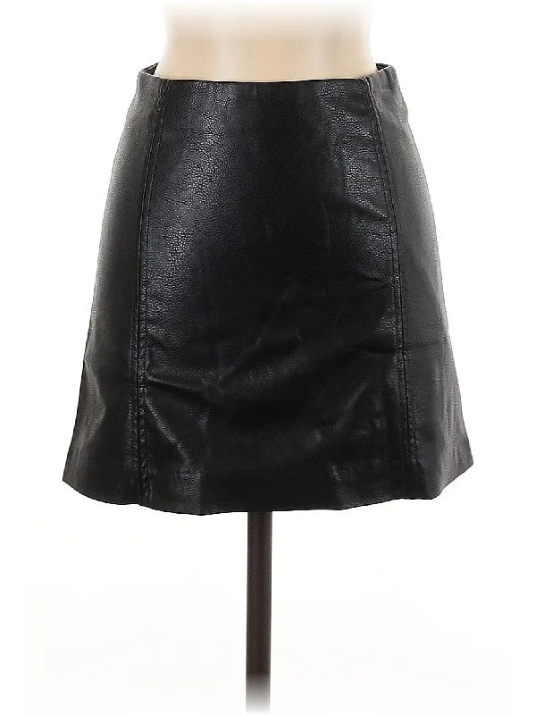 Early Access Faux Leather Skirt